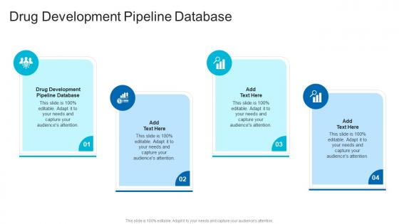 Drug Development Pipeline Database In Powerpoint And Google Slides Cpb
