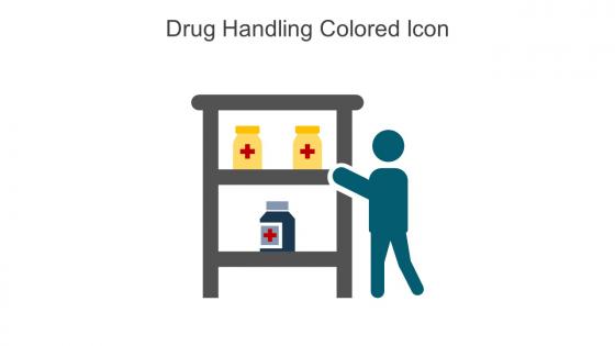 Drug Handling Colored Icon In Powerpoint Pptx Png And Editable Eps Format