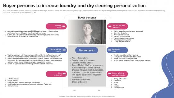 Dry Cleaning Home Delivery Buyer Personas To Increase Laundry And Dry Cleaning BP SS