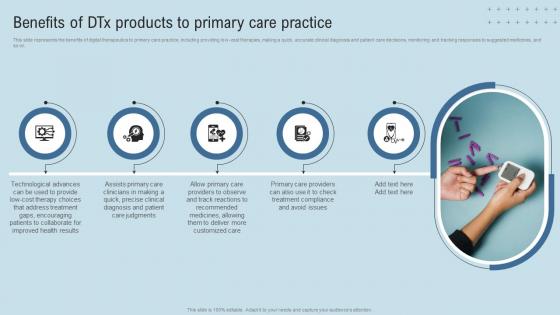 DTx Enablers Benefits Of DTx Products To Primary Care Practice