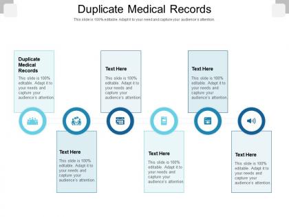 Duplicate medical records ppt powerpoint presentation icon picture cpb
