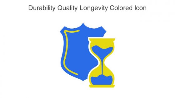 Durability Quality Longevity Colored Icon In Powerpoint Pptx Png And Editable Eps Format