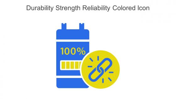 Durability Strength Reliability Colored Icon In Powerpoint Pptx Png And Editable Eps Format
