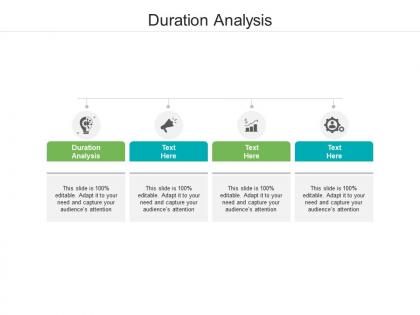 Duration analysis ppt powerpoint presentation file elements cpb