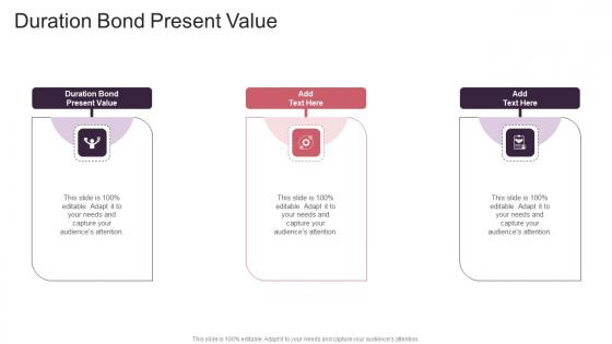 Duration Bond Present Value In Powerpoint And Google Slides Cpb