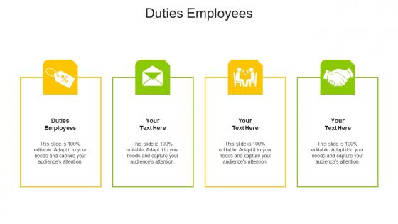 Duties employees ppt powerpoint presentation layouts format ideas cpb