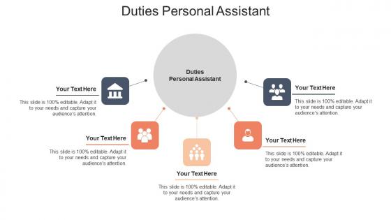 Duties personal assistant ppt powerpoint presentation infographics ideas cpb