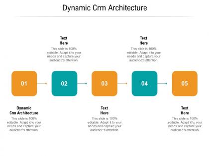 Dynamic crm architecture ppt powerpoint presentation summary background cpb