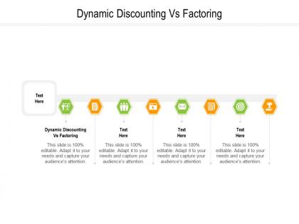 Dynamic discounting vs factoring ppt powerpoint presentation pictures graphics cpb