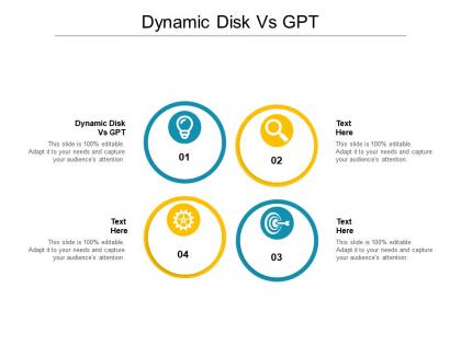 Dynamic disk vs gpt ppt powerpoint presentation gallery graphics example cpb