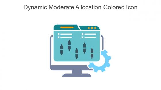 Dynamic Moderate Allocation Colored Icon In Powerpoint Pptx Png And Editable Eps Format