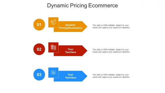 Dynamic pricing ecommerce ppt powerpoint presentation summary professional cpb