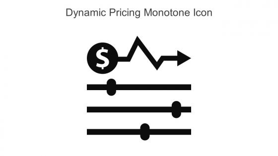 Dynamic Pricing Monotone Icon In Powerpoint Pptx Png And Editable Eps Format