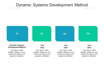 Dynamic systems development method ppt powerpoint presentation infographic template demonstration cpb
