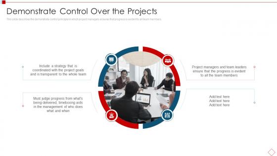 Dynamic Systems Development Model Demonstrate Control Over The Projects