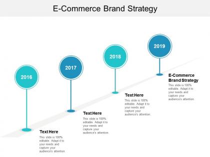 E commerce brand strategy ppt powerpoint presentation gallery display cpb