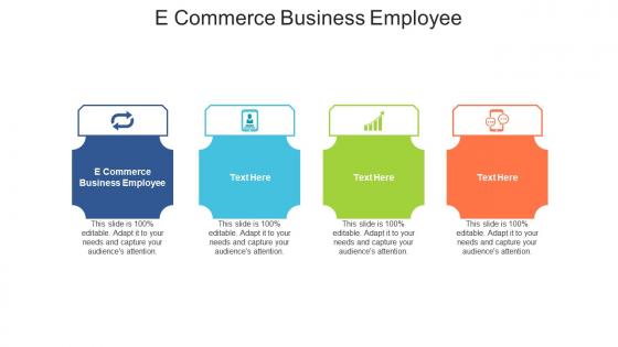 E commerce business employee ppt powerpoint presentation pictures slide cpb
