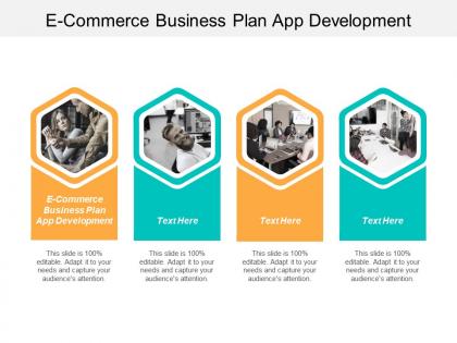 E commerce business plan app development ppt powerpoint presentation inspiration design templates cpb