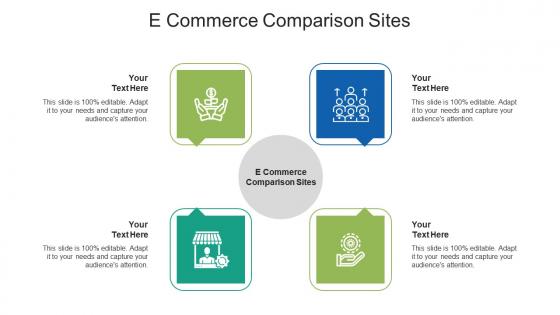 E commerce comparison sites ppt powerpoint presentation summary images cpb