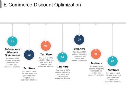 E commerce discount optimization ppt powerpoint presentation file topics cpb