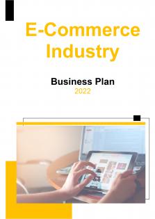E Commerce Industry Business Plan Pdf Word Document