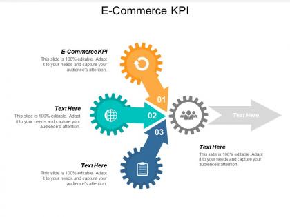E commerce kpi ppt powerpoint presentation icon visual aids cpb
