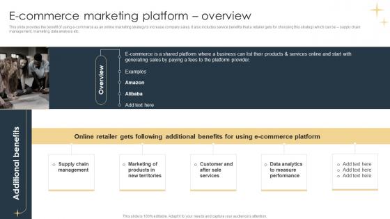 E Commerce Marketing Platform Overview E Commerce Marketing Strategies