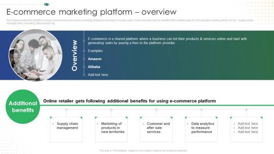 E Commerce Marketing Platform Overview Online Retail Marketing