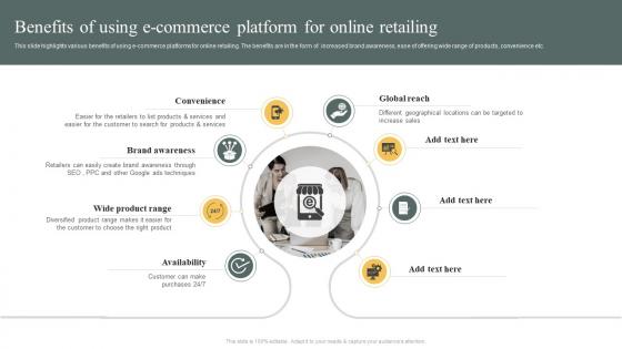E Commerce Marketing Strategy Benefits Of Using E Commerce Platform For Online Retailing