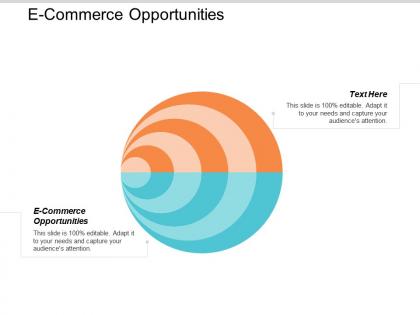 E commerce opportunities ppt powerpoint presentation styles design ideas cpb