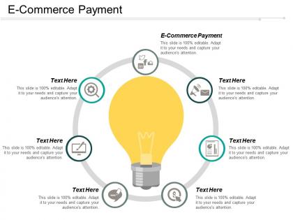 E commerce payment ppt powerpoint presentation outline tips cpb