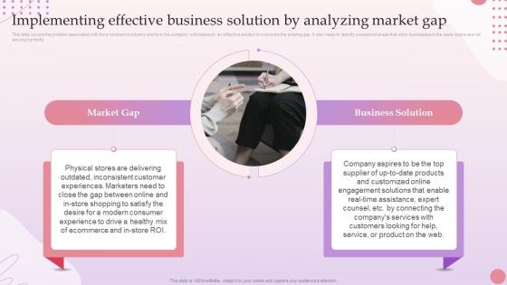 E Commerce Platform Start Up Implementing Effective Business Solution By Analyzing Market Gap BP SS