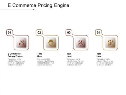 E commerce pricing engine ppt powerpoint presentation icon design templates cpb