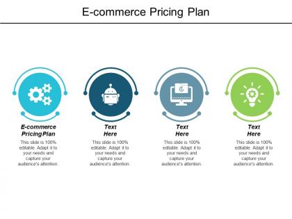 E commerce pricing plan ppt powerpoint presentation pictures cpb
