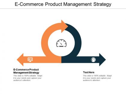 E commerce product management strategy ppt powerpoint presentation file slides cpb