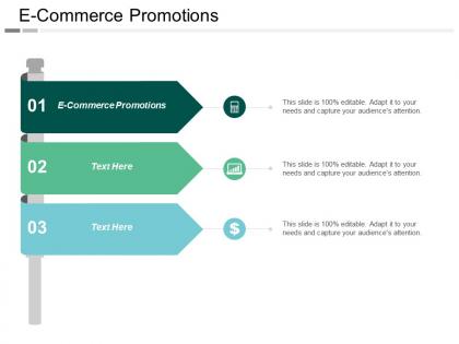 E commerce promotions ppt powerpoint presentation gallery graphic images cpb
