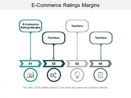E commerce ratings margins ppt powerpoint presentation infographic template template cpb