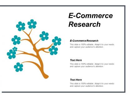 E commerce research ppt powerpoint presentation infographic template themes cpb