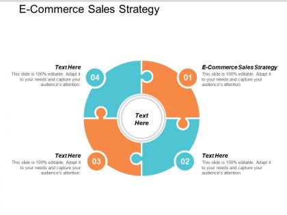E commerce sales strategy powerpoint presentation styles design templates cpb