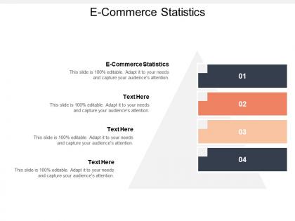 E commerce statistics ppt powerpoint presentation file graphics tutorials cpb