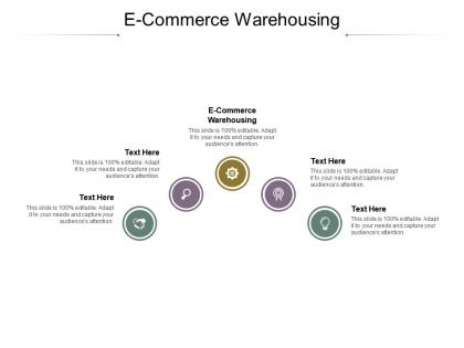 E commerce warehousing ppt powerpoint presentation icon objects cpb