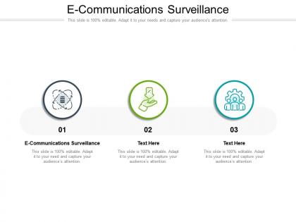 E communications surveillance ppt powerpoint presentation pictures icon cpb