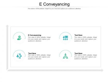 E conveyancing ppt powerpoint presentation infographics maker cpb