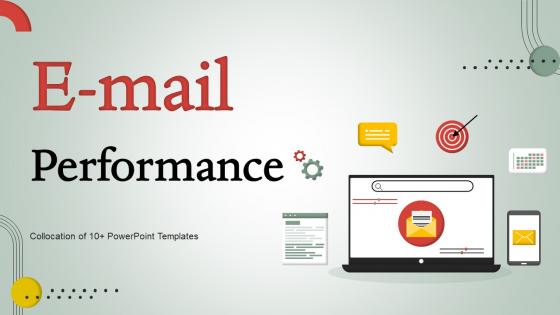 E Mail Performance Powerpoint Ppt Template Bundles