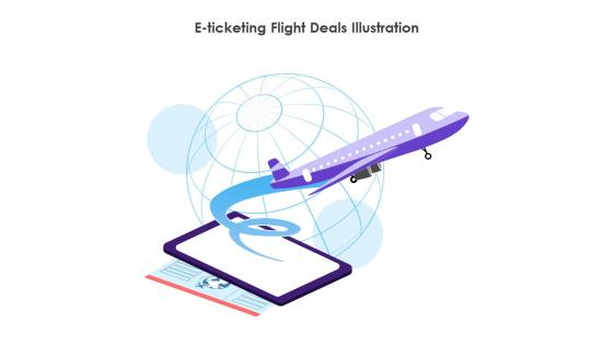E Ticketing Flight Deals Illustration