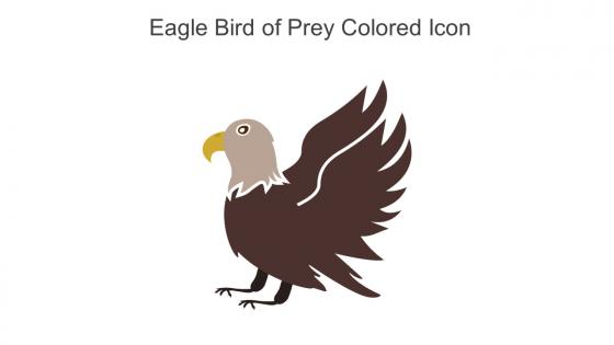 Eagle Bird Of Prey Colored Icon In Powerpoint Pptx Png And Editable Eps Format