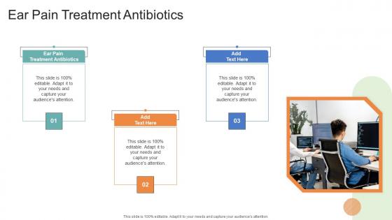 Ear Pain Treatment Antibiotics In Powerpoint And Google Slides Cpb