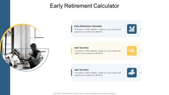 Early Retirement Calculator In Powerpoint And Google Slides Cpb