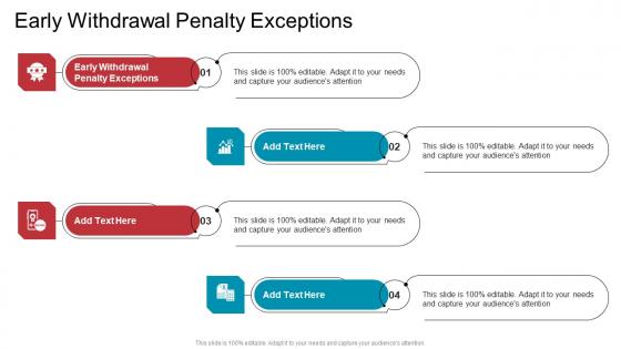 Early Withdrawal Penalty Exceptions In Powerpoint And Google Slides Cpb