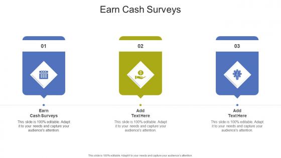 Earn Cash Surveys In Powerpoint And Google Slides Cpb